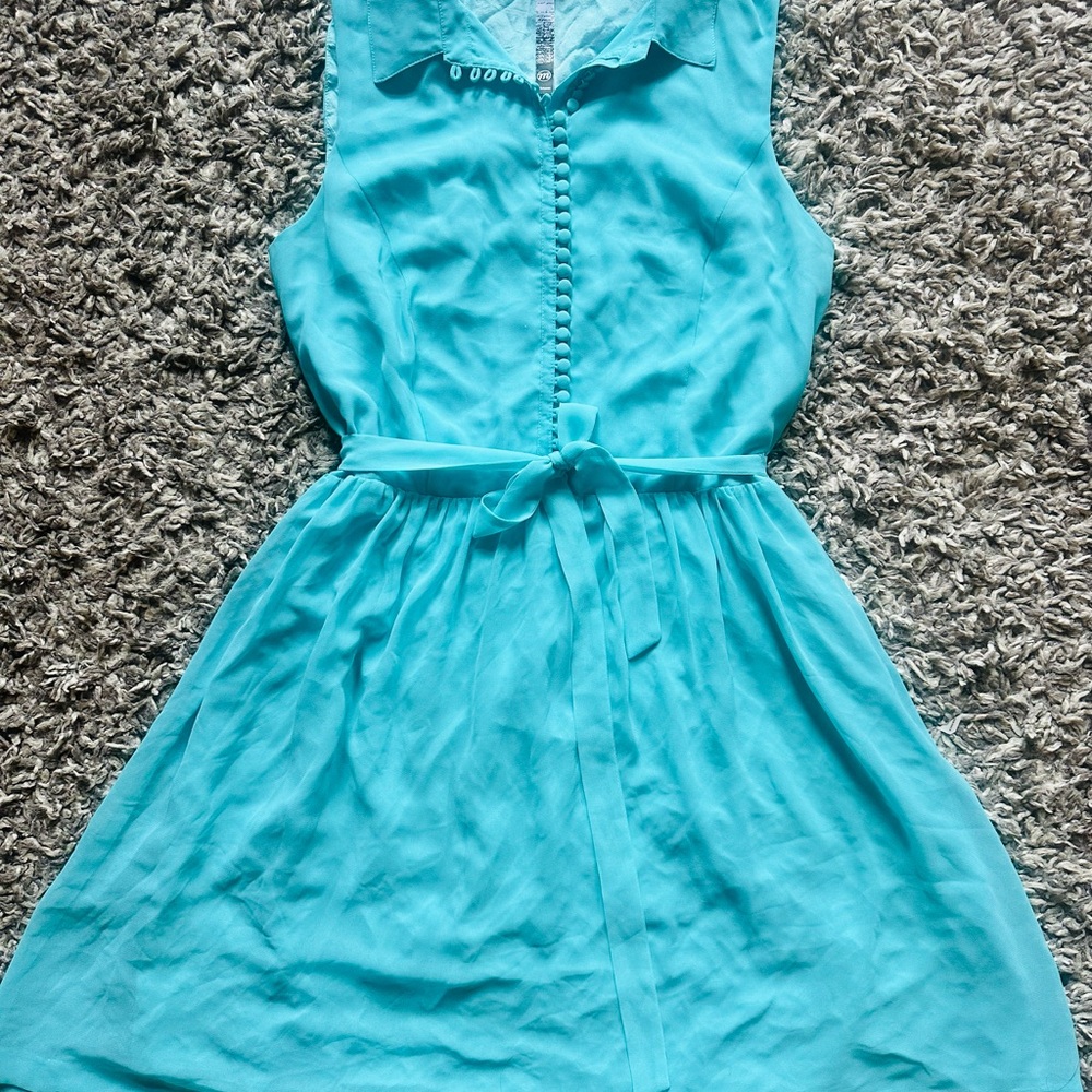Kensie Turquoise Mini Dress